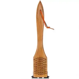 Obrazek Drewniana szczotka do grilla 30 cm