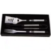 Obrazek Komplet sztućców do grillowania 3 szt. INOX 15500