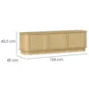 Obrazek Szafka Rtv Ringo Rtv3d Baltic Dune
