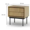 Obrazek Szafka Nocna Deco Sn Baltic Dune