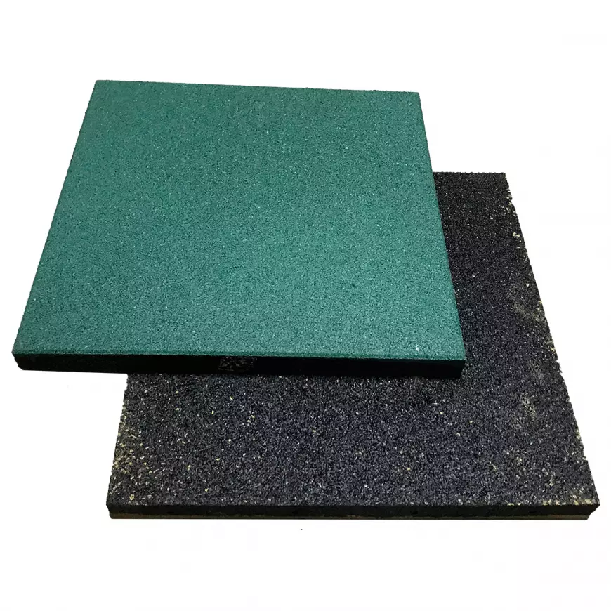 Nawierzchnia gumowa 50x50 cm gr. 2 cm zielona