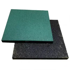 Obrazek Nawierzchnia gumowa 50x50 cm gr. 2 cm zielona