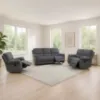 Obrazek Sofa Aruba 3S+2REC szara z funkcją relax