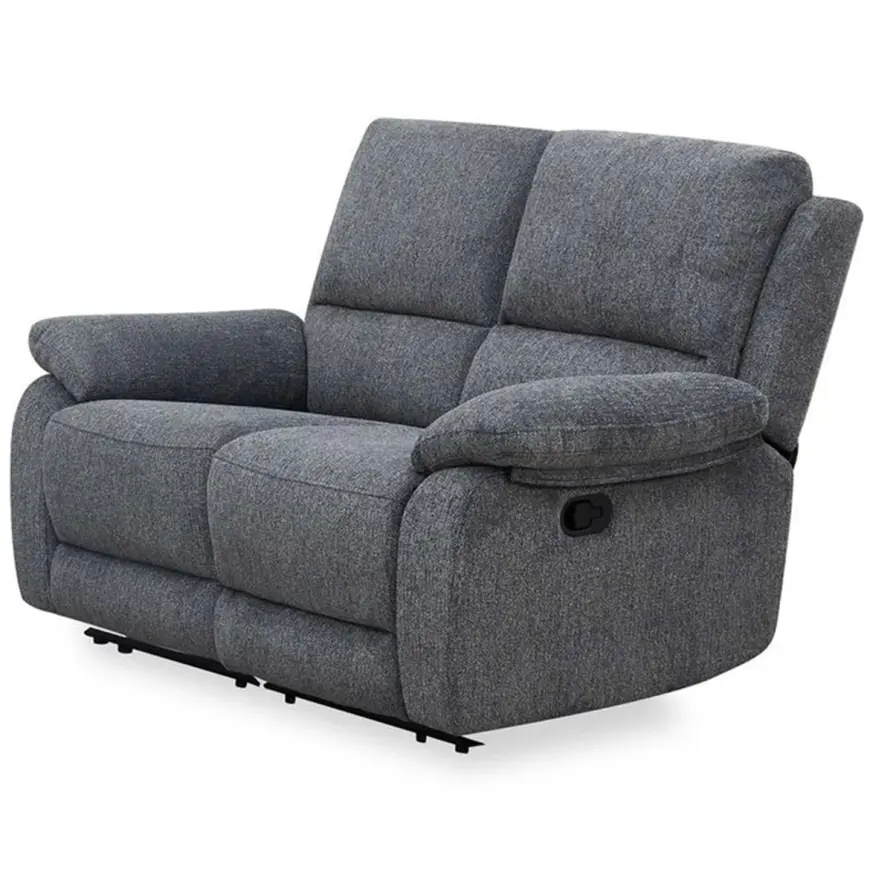 Sofa Aruba 2S+2REC szara z funkcją relax