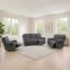 Obrazek Sofa Aruba 2S+2REC szara z funkcją relax