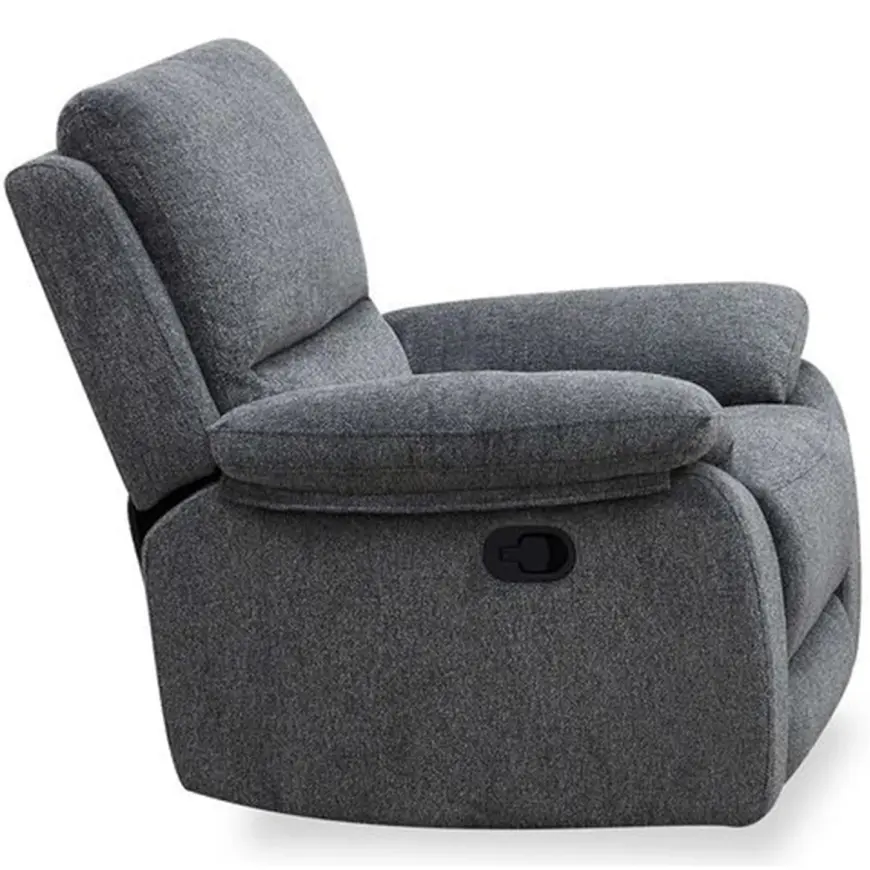 Fotel Aruba szary z funkcją relax