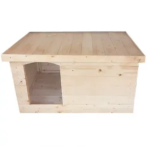 Obrazek Buda dla psa husky 120x75x70 cm