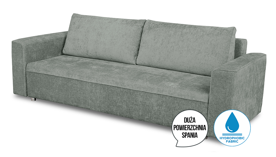 Sofa trzyosobowa Alison popielata