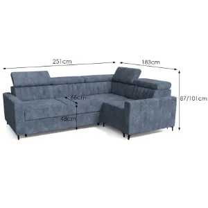 Obrazek Narożnik Blue P Solen 23
