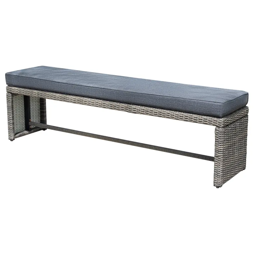 Ławka Stockholm szara
