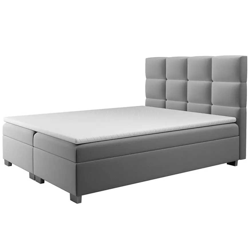 Łóżko Kanada z topperem 160x200 Alfa 13