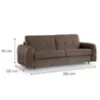 Obrazek Sofa Peroni 180 ze stelażem włoskim Misterio 28