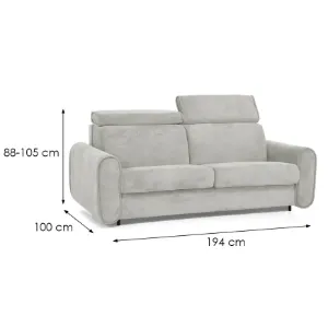 Obrazek Sofa Perotti 140 ze stelażem włoskim Run Again 80