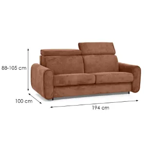 Obrazek Sofa Perotti 140 ze stelażem włoskim Run Again 53