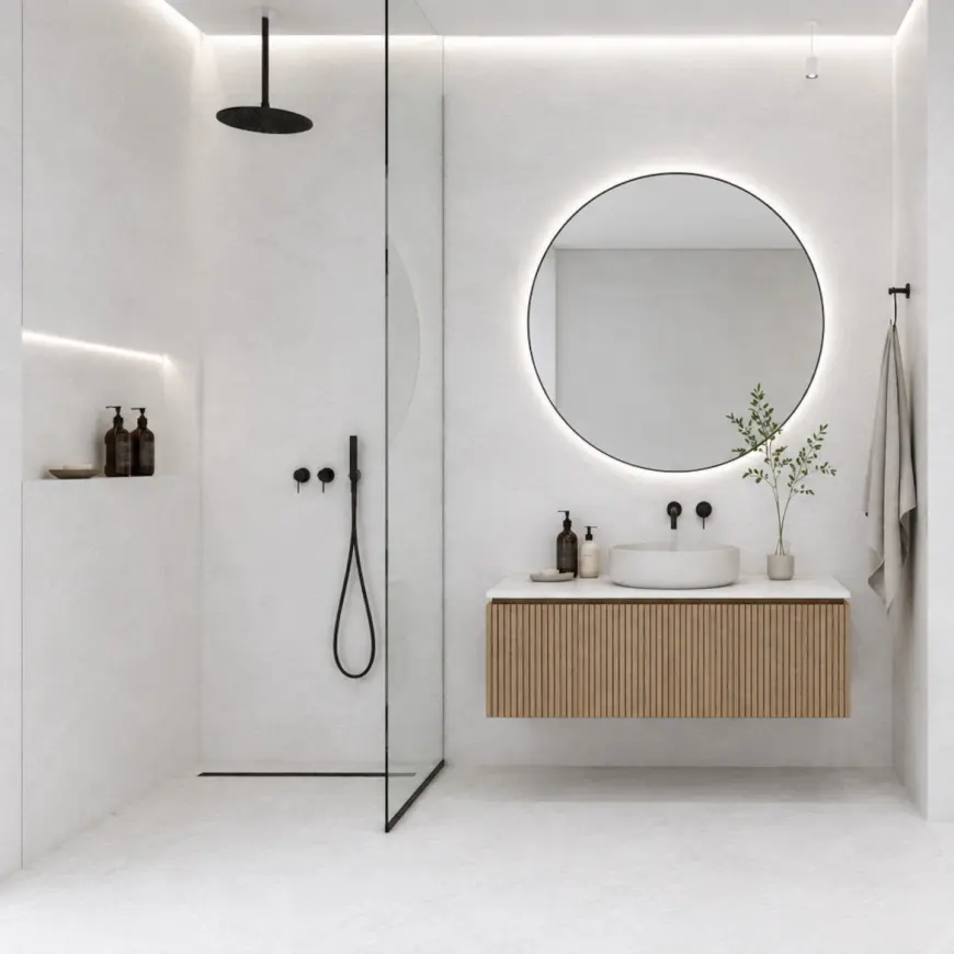 Panel ścienny SPC Solo White 1200x600 4MM