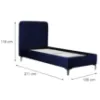 Obrazek Łóżko Avellino 90x200 WD18200A-95