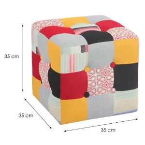 Obrazek Pufa Soho 1 Patchwork