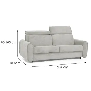 Obrazek Sofa Perotti 180 ze stelażem włoskim Run Again 80
