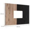 Obrazek Panel Cannes Zmwdv Cs Pw Black/Viking/Marble Black