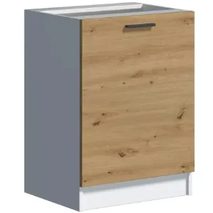 Szafka kuchenna Economic D60 biały/artisan