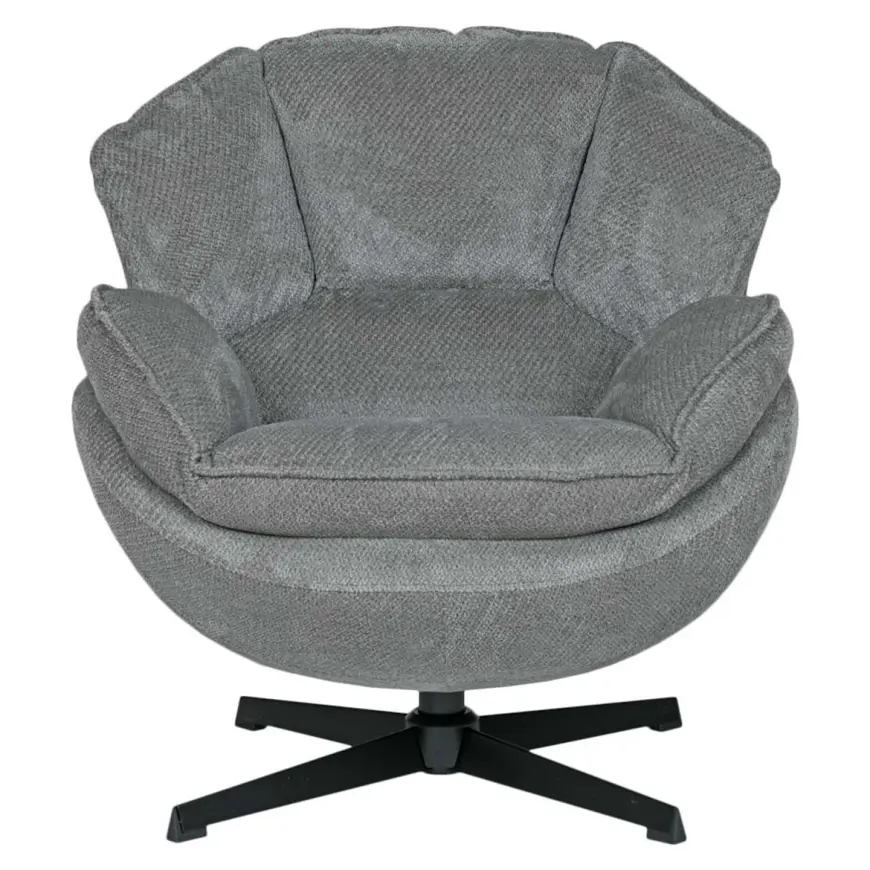 Fotel Bentley szary