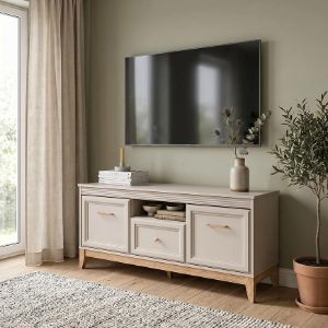 Obrazek Szafka RTV Windsor 8w Kashmir/Dąb Naturalny