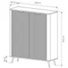 Obrazek Komoda Lante Beige 2d Beż