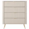 Obrazek Komoda Lante Beige 4s Beż