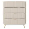 Obrazek Komoda Lante Beige 4s Beż