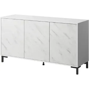 Obrazek Komoda 150 3d Marmo Biały/ Marmur Biały