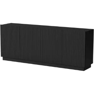 Obrazek Komoda Liverti 200 4d Czarny Mat