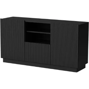 Obrazek Komoda Liverti 150 2d1s Czarny Mat