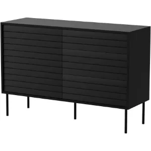 Obrazek Komoda Cortina 120 1d3s Czarny/ Czarny