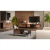 Obrazek Komoda Cortina 120 1d3s Czarny/ Orzech