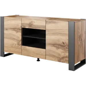 Obrazek Komoda Wood Ii Wotan/ Antracyt