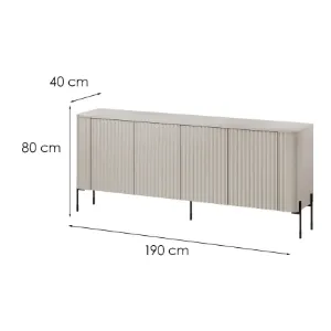 Obrazek Komoda Vera 190 Kaszmir