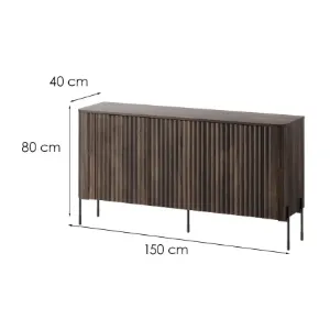 Obrazek Komoda Vera 150 Dąb Barokowy Ristretto
