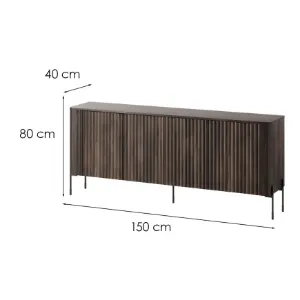 Obrazek Komoda Vera 190 Dąb Barokowy Ristretto
