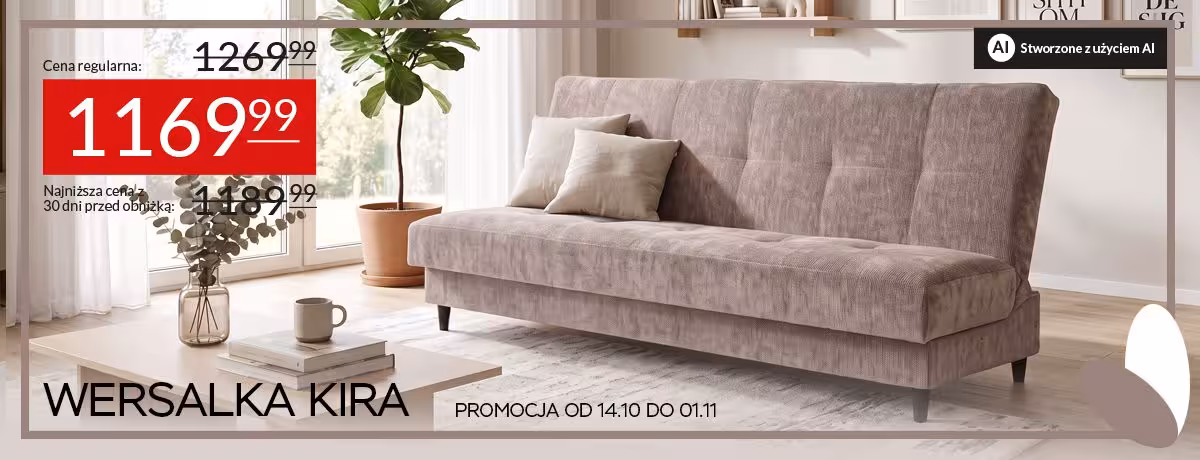 Rozkładana wersalka Kira