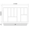 Obrazek Wkład szufladowy Max 80 690-750x490 grafit TE36.0123.05.007